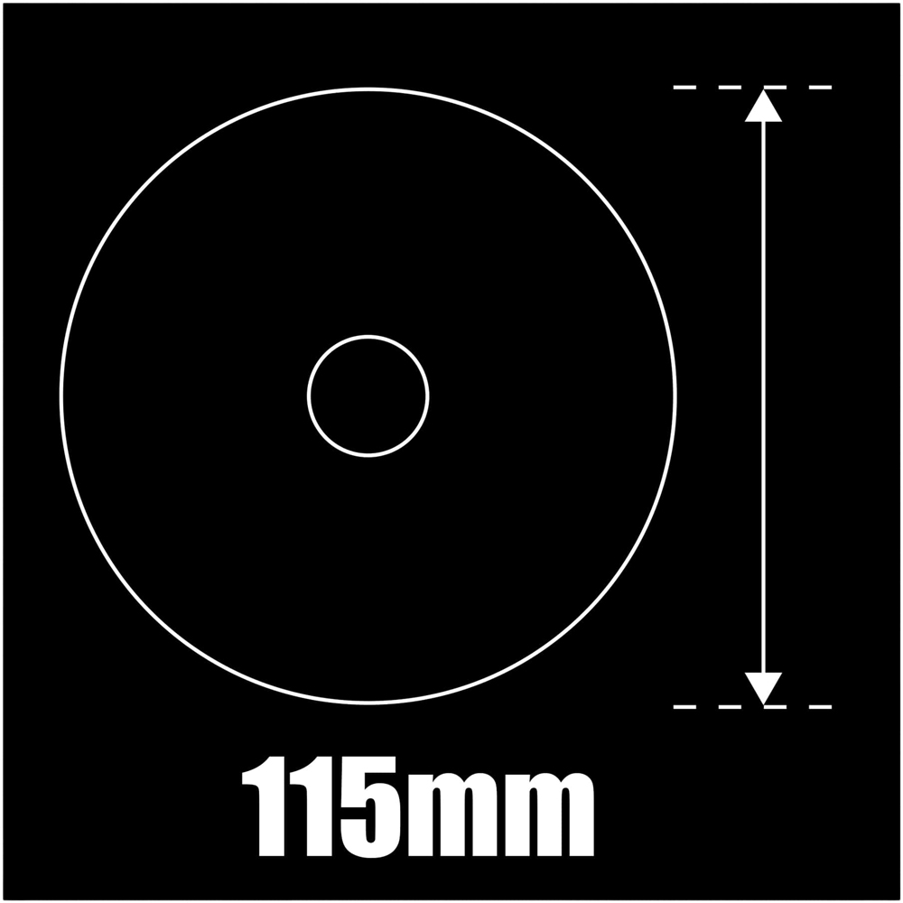 Disc taiere MAC ALLISTER, 115 x 1.6 mm, inox si metal