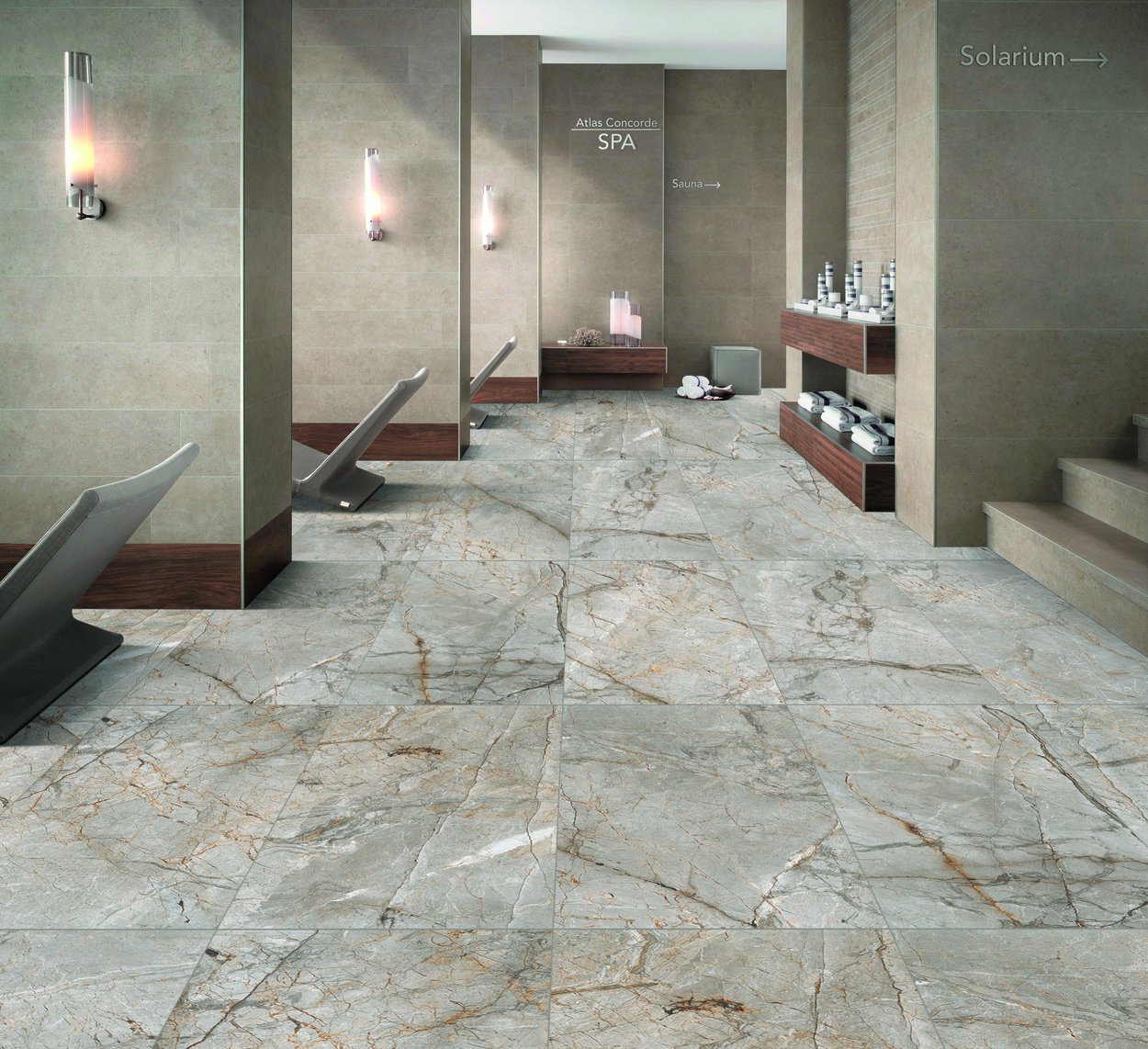 Gresie interior/exterior Alkarz, marmura gri mat,  60 x 120 cm, 9 mm, 1.44 m2/cutie