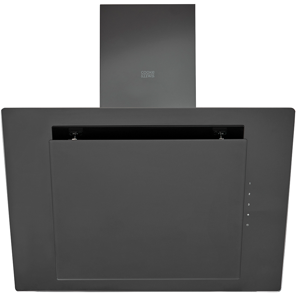 Hota inclinata Cooke & Lewis, 596.2 m3/h, L 60 cm, negru
