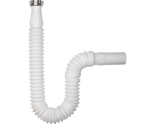 Sifon pentru chiuveta, extensibil si flexibil, 32 mm, alama, crom