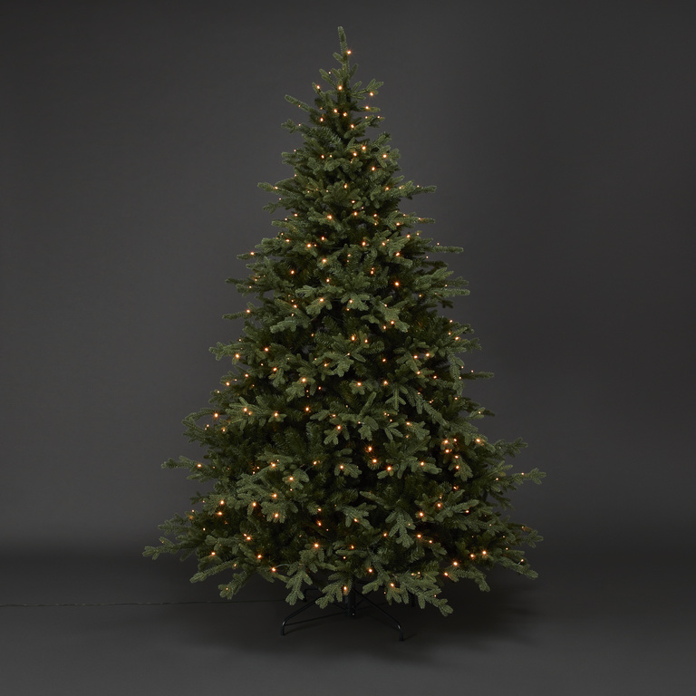 Brad artificial de Craciun Thetford, 228 cm, verde