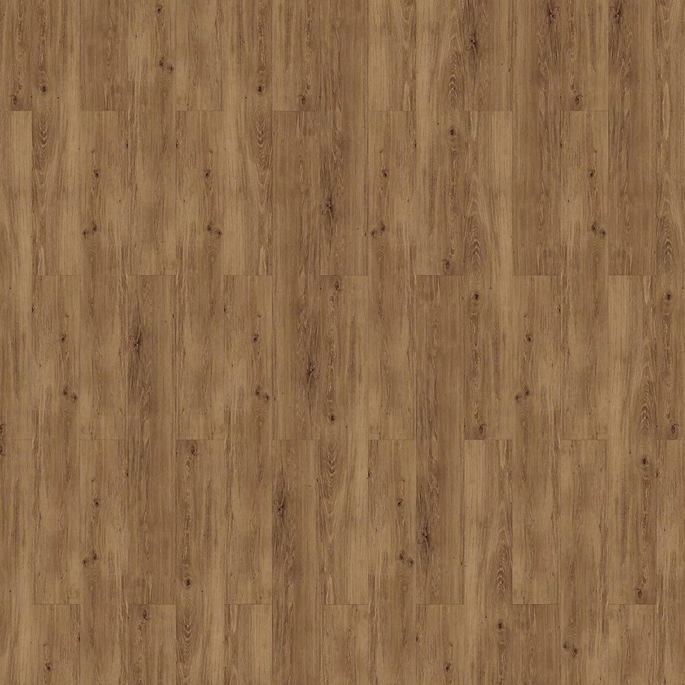 Parchet vinil compozit GOODHOME Mambo Skara, 121.92 x 17.78 cm, 2.17 mp, maro inchis