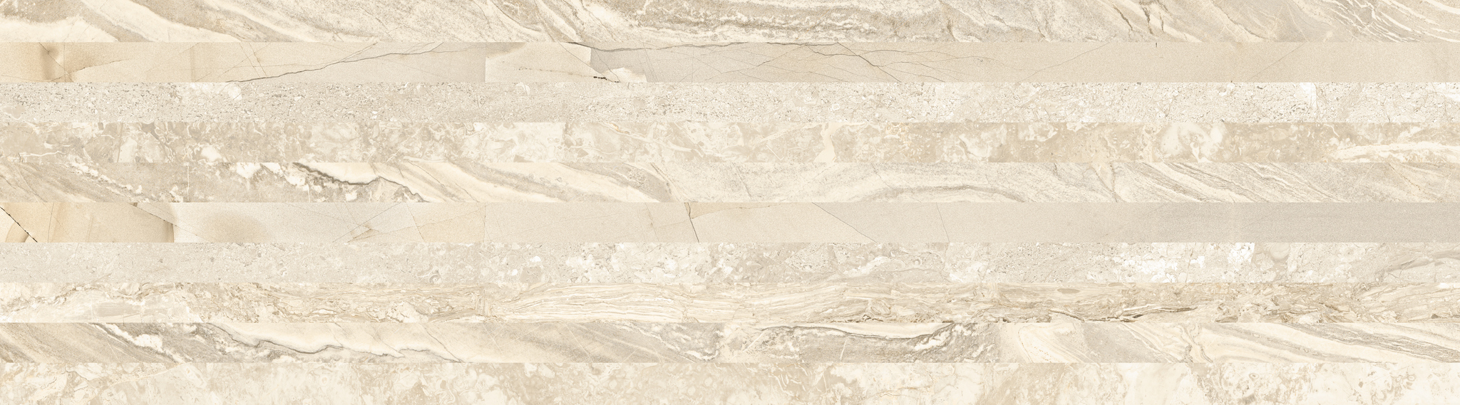 Gresie interior/exterior Serra Muretto, crem, portelanata, 62 x 17 cm, suprafata 1,37 mp