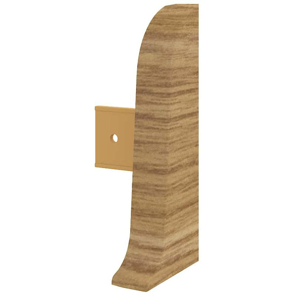 Terminatii VILO Flex 508, PVC, 5.5 cm, 2 bucati, maro deschis