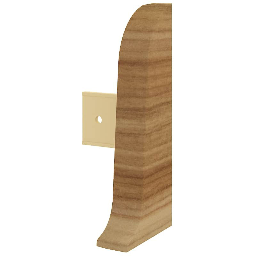 Terminatii VILO Flex 544, PVC, 5.5 cm, 2 bucati, stejar