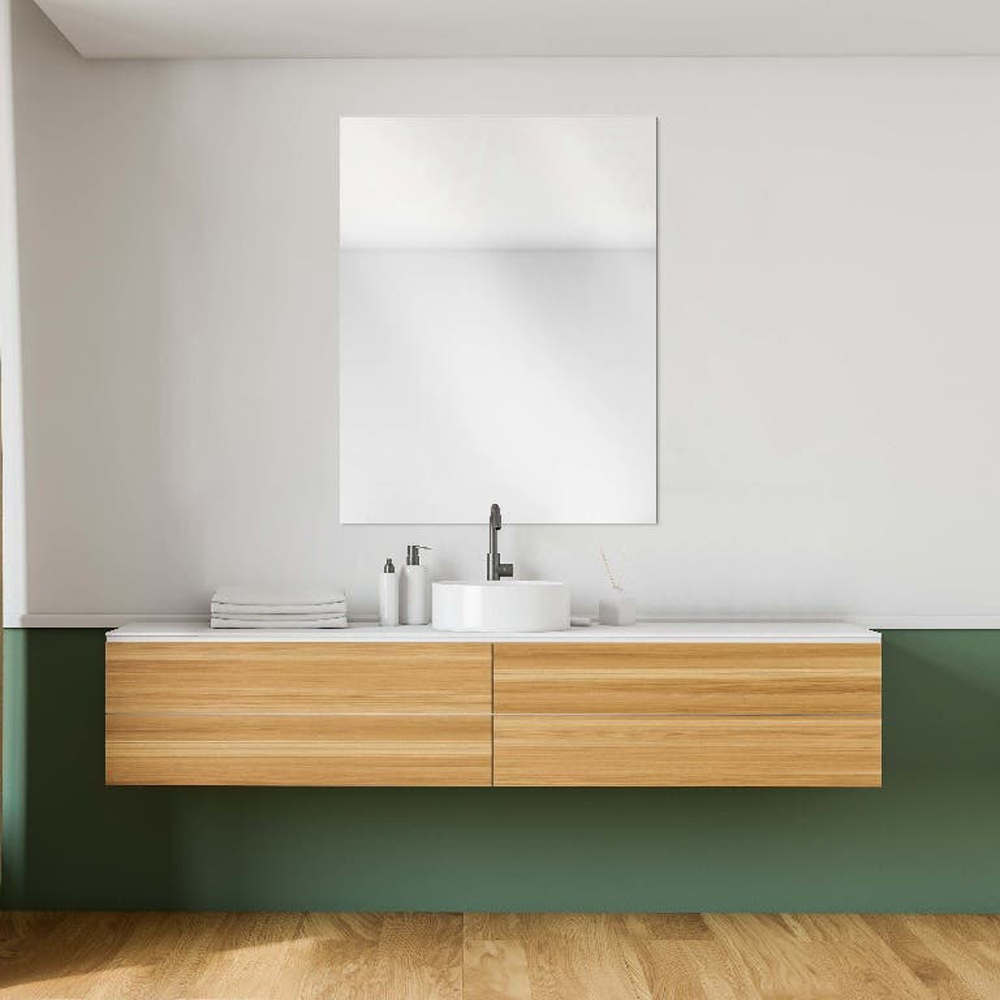 Oglinda baie GOODHOME Imandra, 60 x 90 cm, transparent