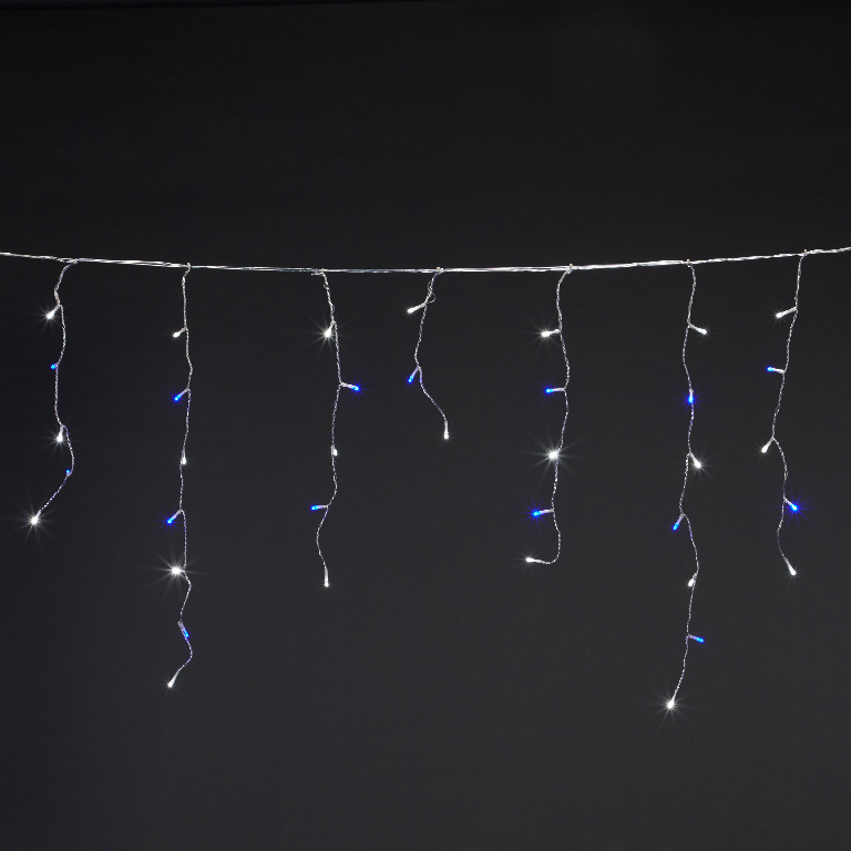 Perdea de lumini LED ICICLE UOSF2203, 300 leduri, inluminat multicolor