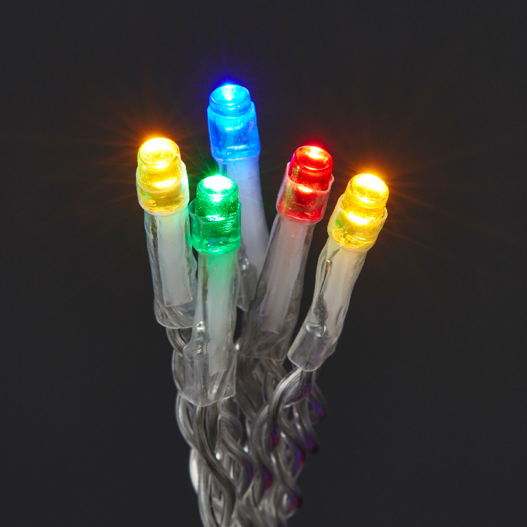 Perdea de lumini ICICLE UOSF2204, 300 leduri, 8 functii, 10m, iluminare multicolor