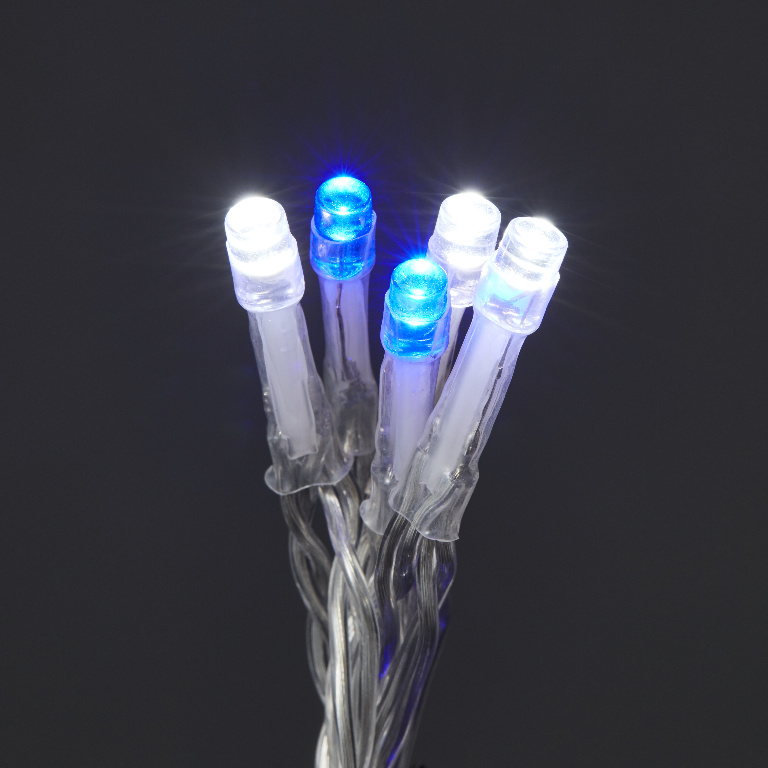 Perdea de lumini LED UOSF2208, 720 leduri, iluminare albastru