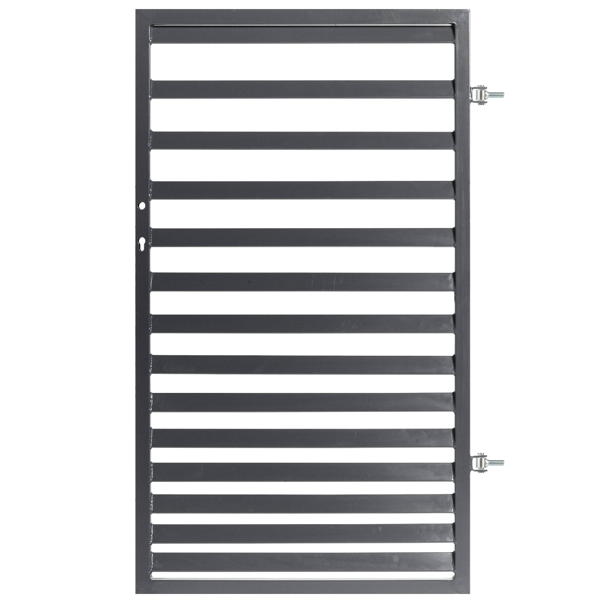 Poarta metalica pietonala Stela, otel galvanizat, 90 x 150 cm, deschidere dreapta  Polbram