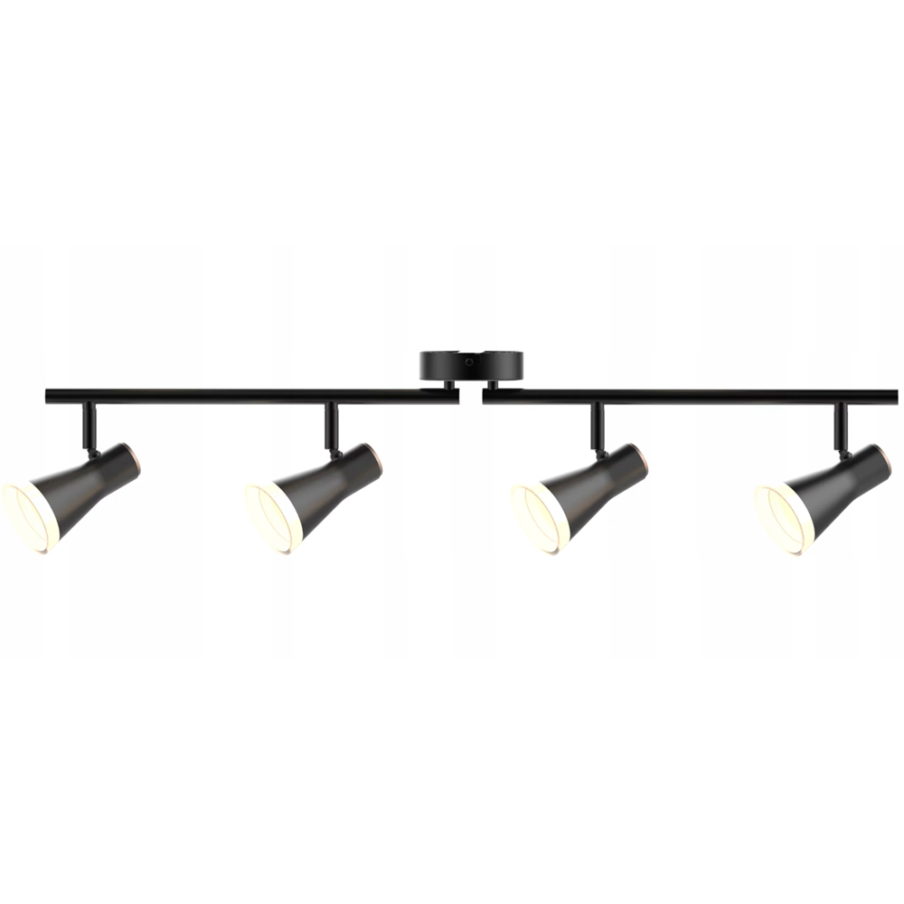 Lampa LED Berg 318183, 4 x 16.8W, 1700lm, negru