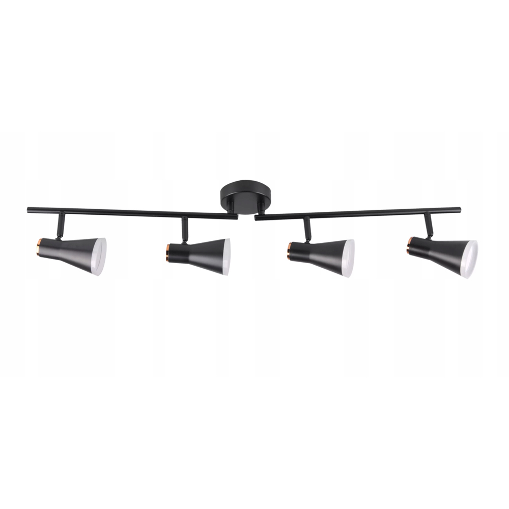 Lampa LED Berg 318183, 4 x 16.8W, 1700lm, negru