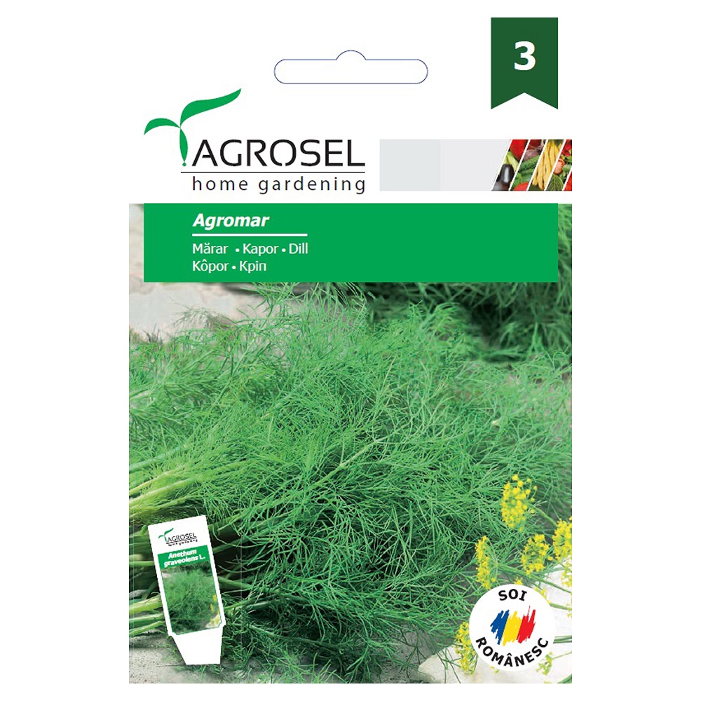 Seminte marar Agromar AGROSEL, 4.3 g