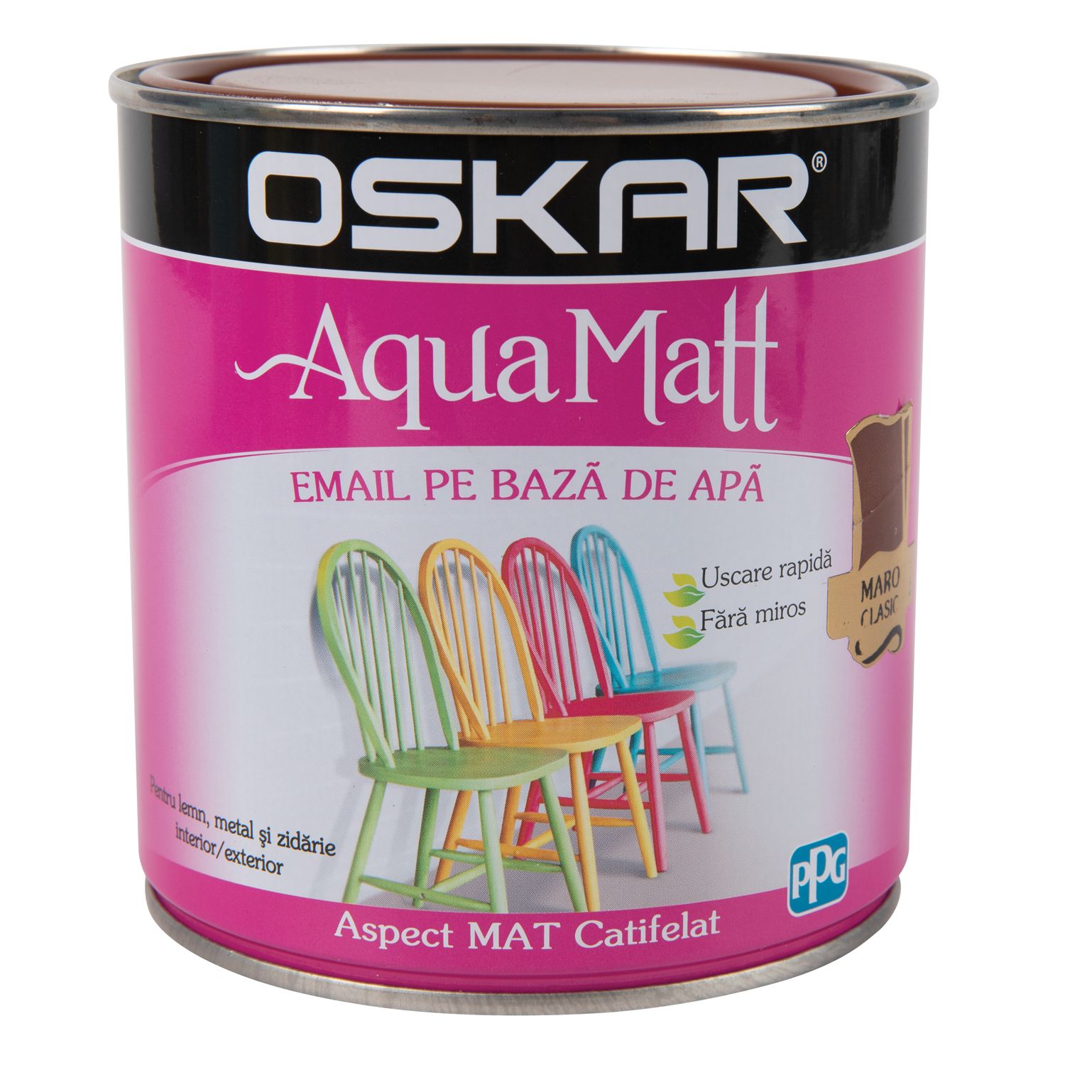 Oskar Aquamatt Email Ocru Unicat0.6