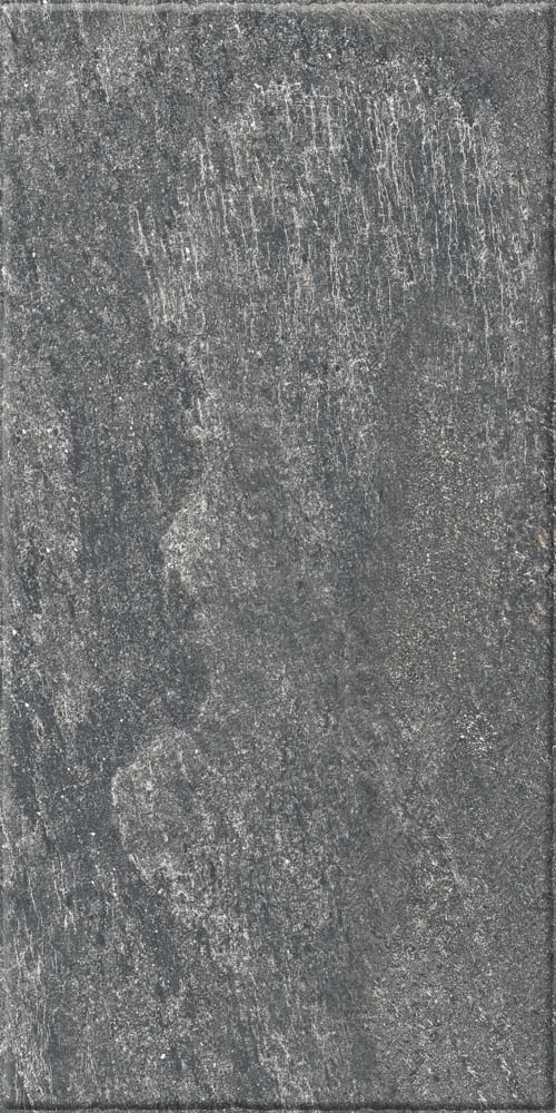 Gresie interior si exterior Santana, 30 x 60 cm, grosime 8.5 mm, 1.62 m2, gri inchis piatra