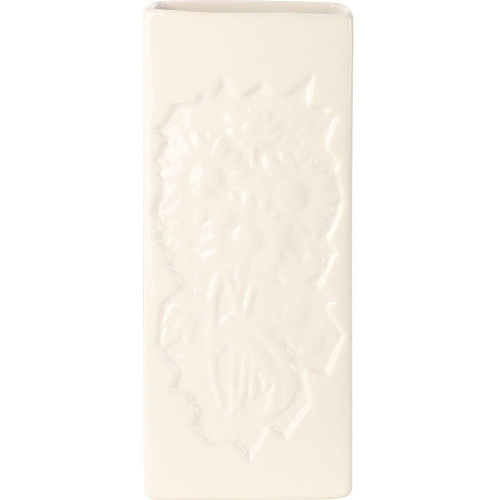 Umidificator pentru calorifer, 20.5 x 8 x 3.5 cm, ceramic, alb, diverse modele cu flori