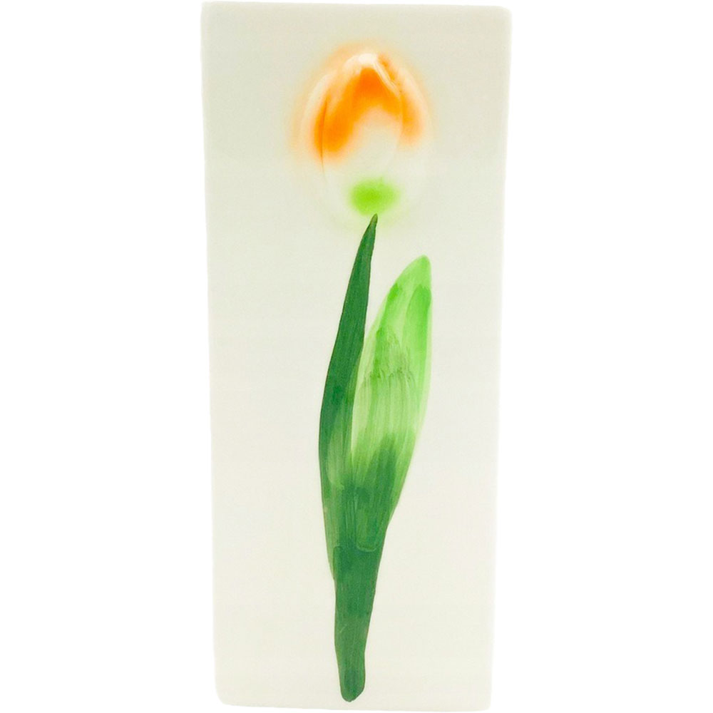 Umidificator pentru calorifer Summer, 20.5 x 8 x 3.5 cm, ceramic, multicolor, diverse modele cu flori
