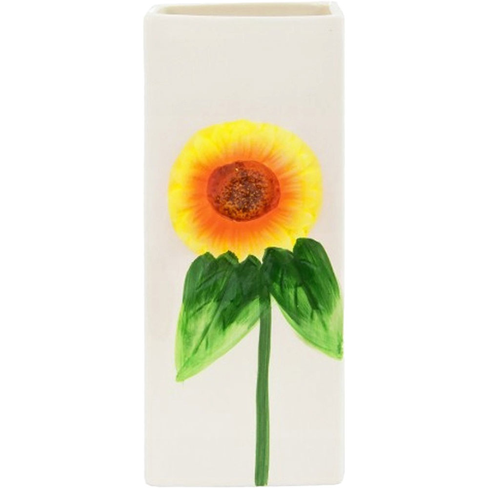 Umidificator pentru calorifer Summer, 20.5 x 8 x 3.5 cm, ceramic, multicolor, diverse modele cu flori