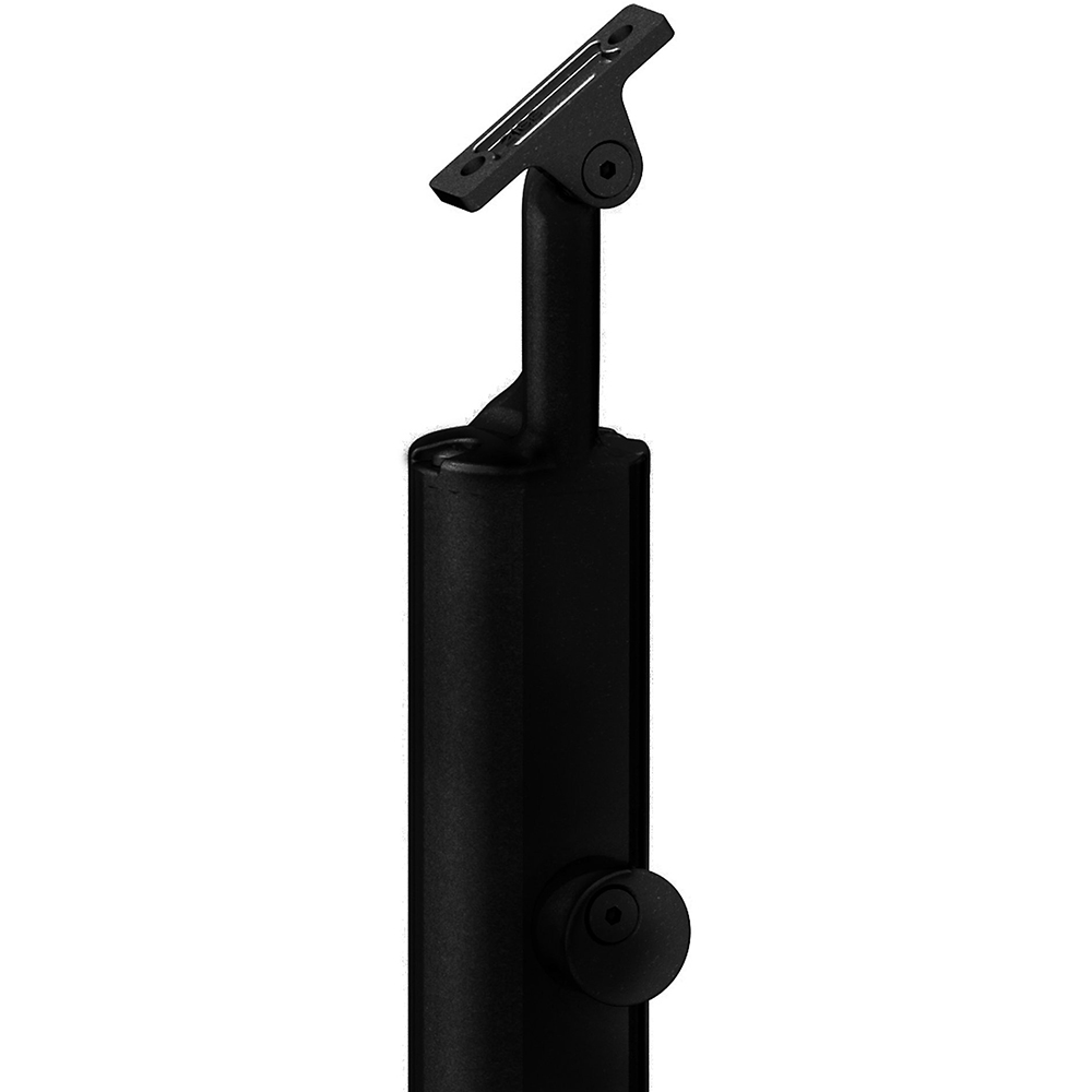 Stalp pentru balustrada FORTIA, 97.1 x 11 cm, aluminiu, negru