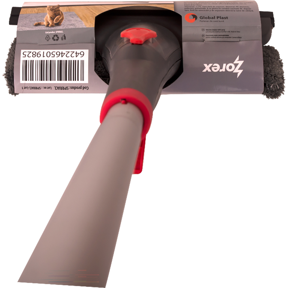 Racleta geamuri cu spray ZOREX Pro, gri