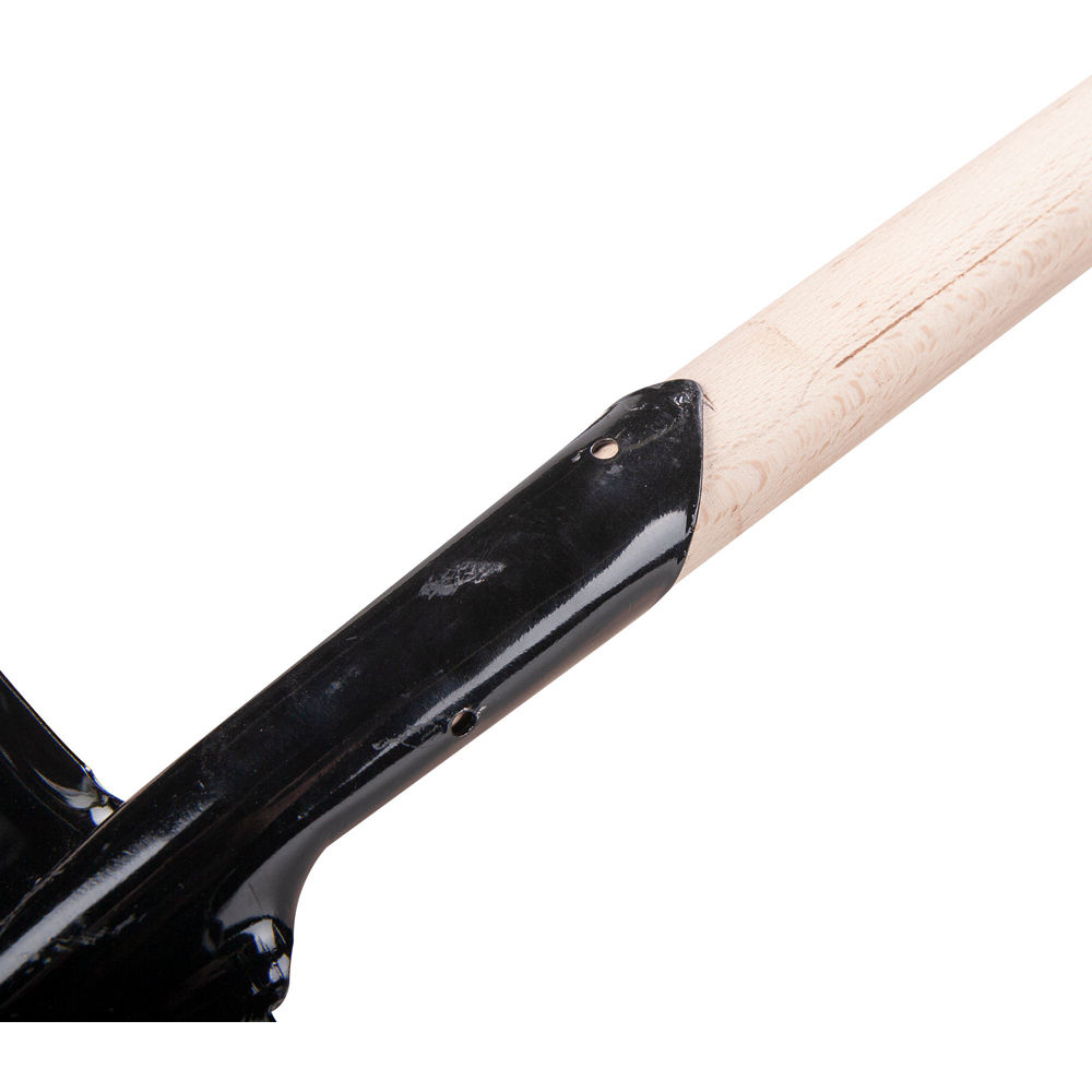 Lopata rotunda cu coada EvoTools, metal-lemn