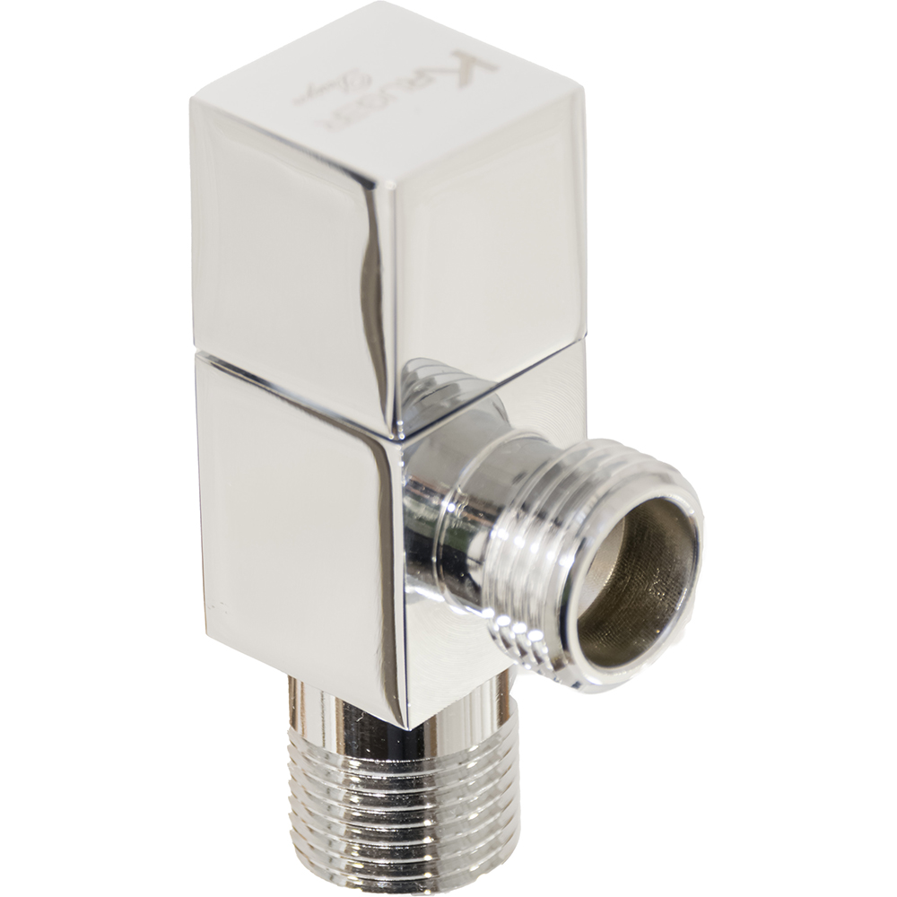 Robinet coltar KRUGER KR-CUB-12-38, 1/2" x 3.8", alama, argintiu