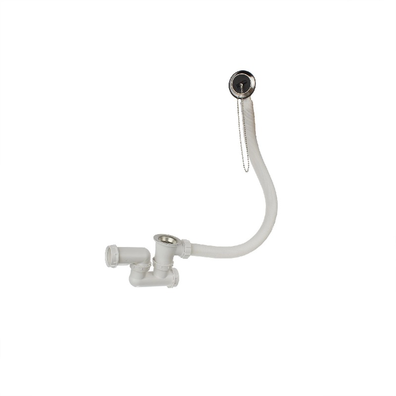 Coloana cada KRUGER KCM-S-PPE-55, sifon rigid, dop si lant, 1 1/2"