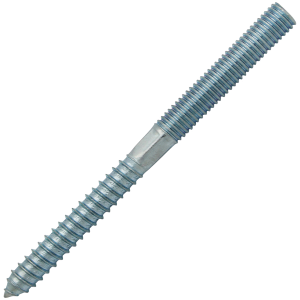 Prezon metric lemn, M10 x 120 mm, otel (vrac / Kg)