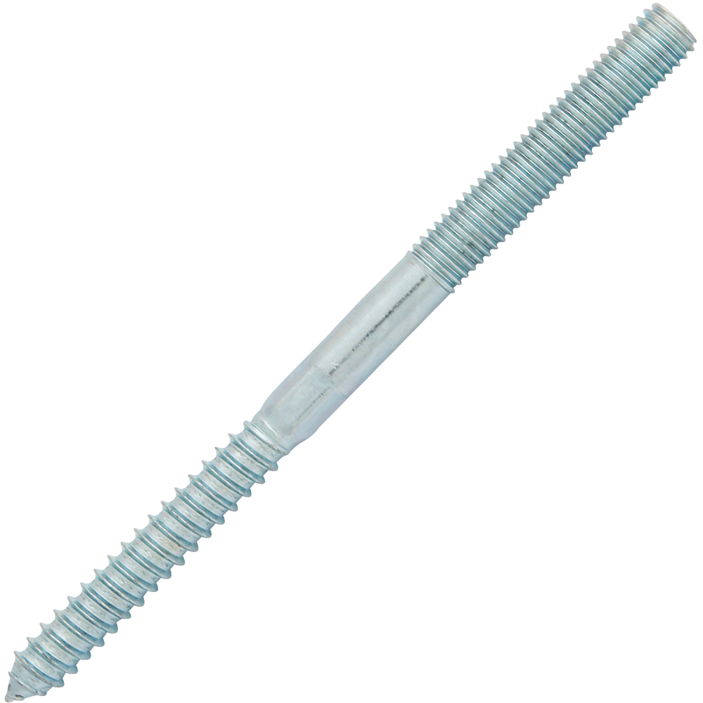 Prezon metric lemn, M10 x 140 mm, otel (vrac / Kg)