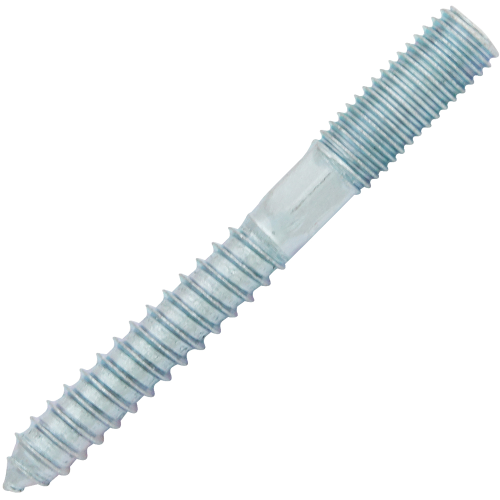 Prezon lemn, M10 x 80mm, otel, argintiu (vrac 50buc/Kg)