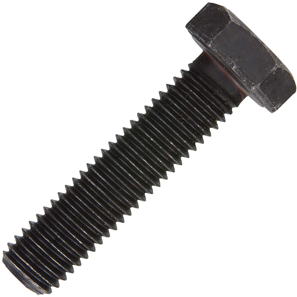 Surub cap hexagonal, 8 x 45 mm, otel, negru