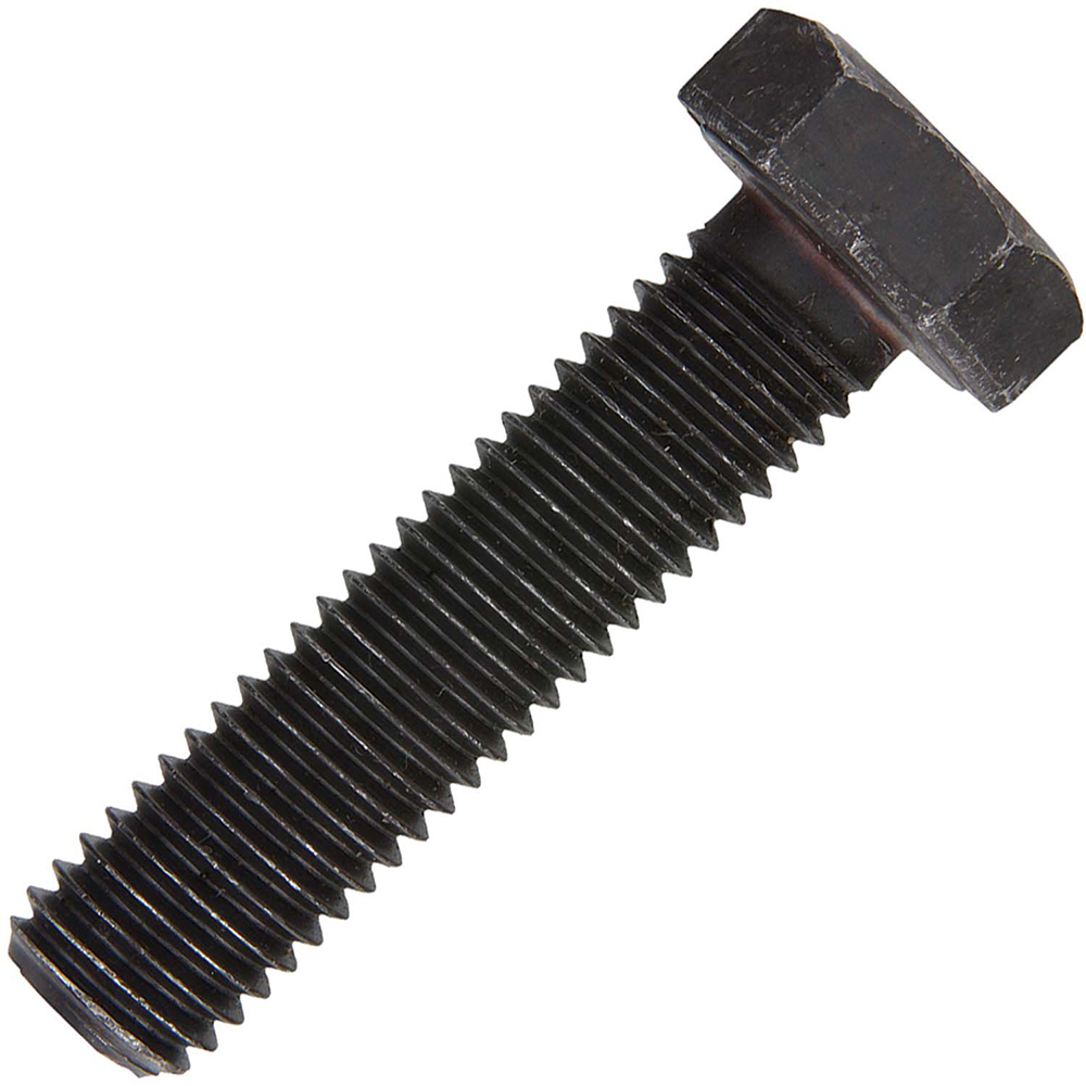 Surub cap hexagonal, 10 x 25 mm, otel, negru