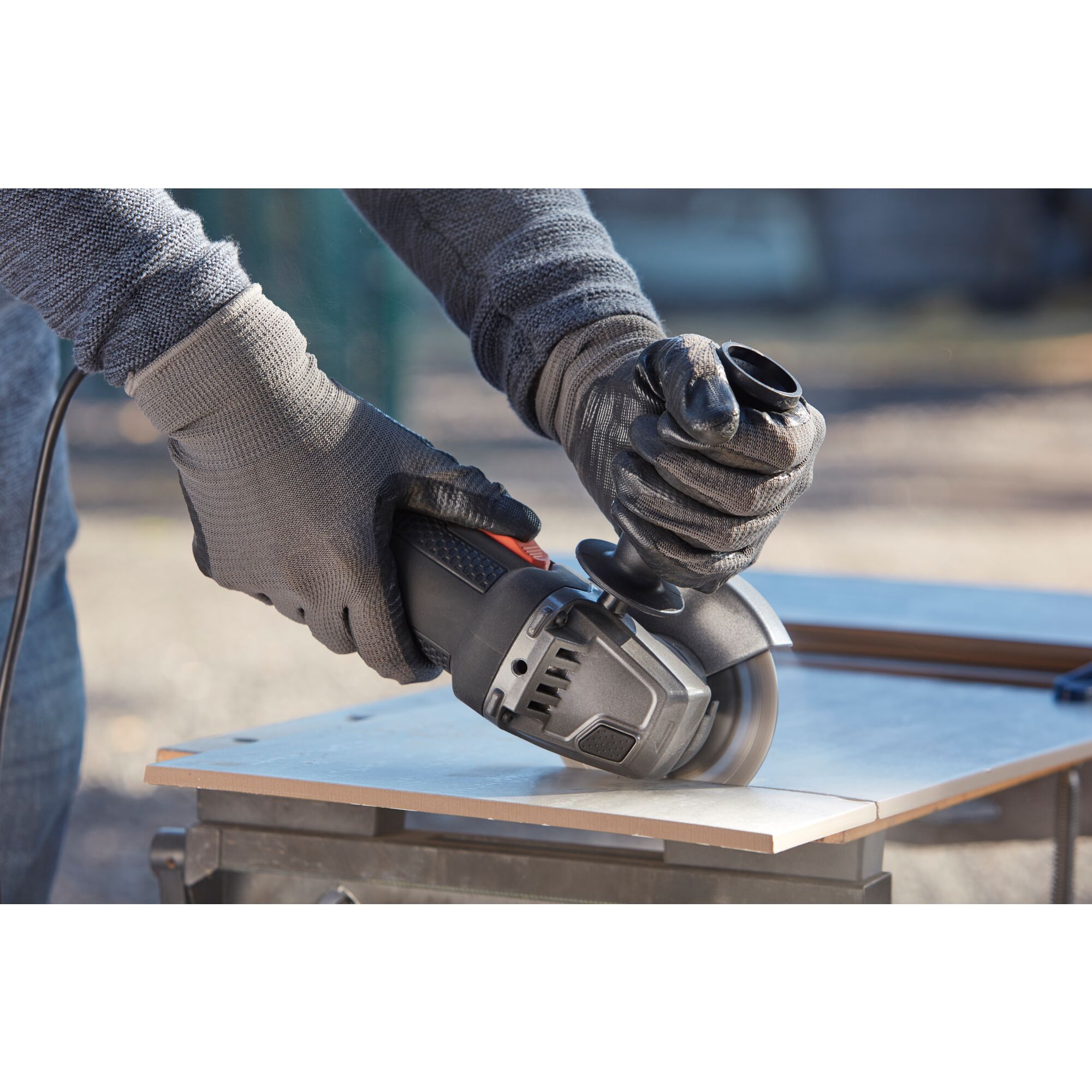 Polizor unghiular Black & Decker BEG120-QS, 800W, 12000rpm, 125mm