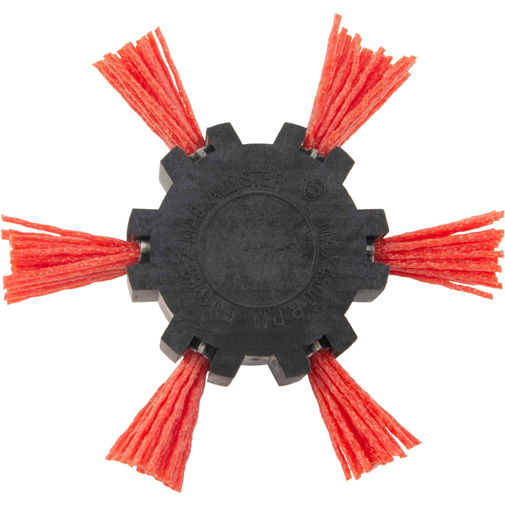 Perie abraziva MAC ALLISTER, 100 mm, nailon