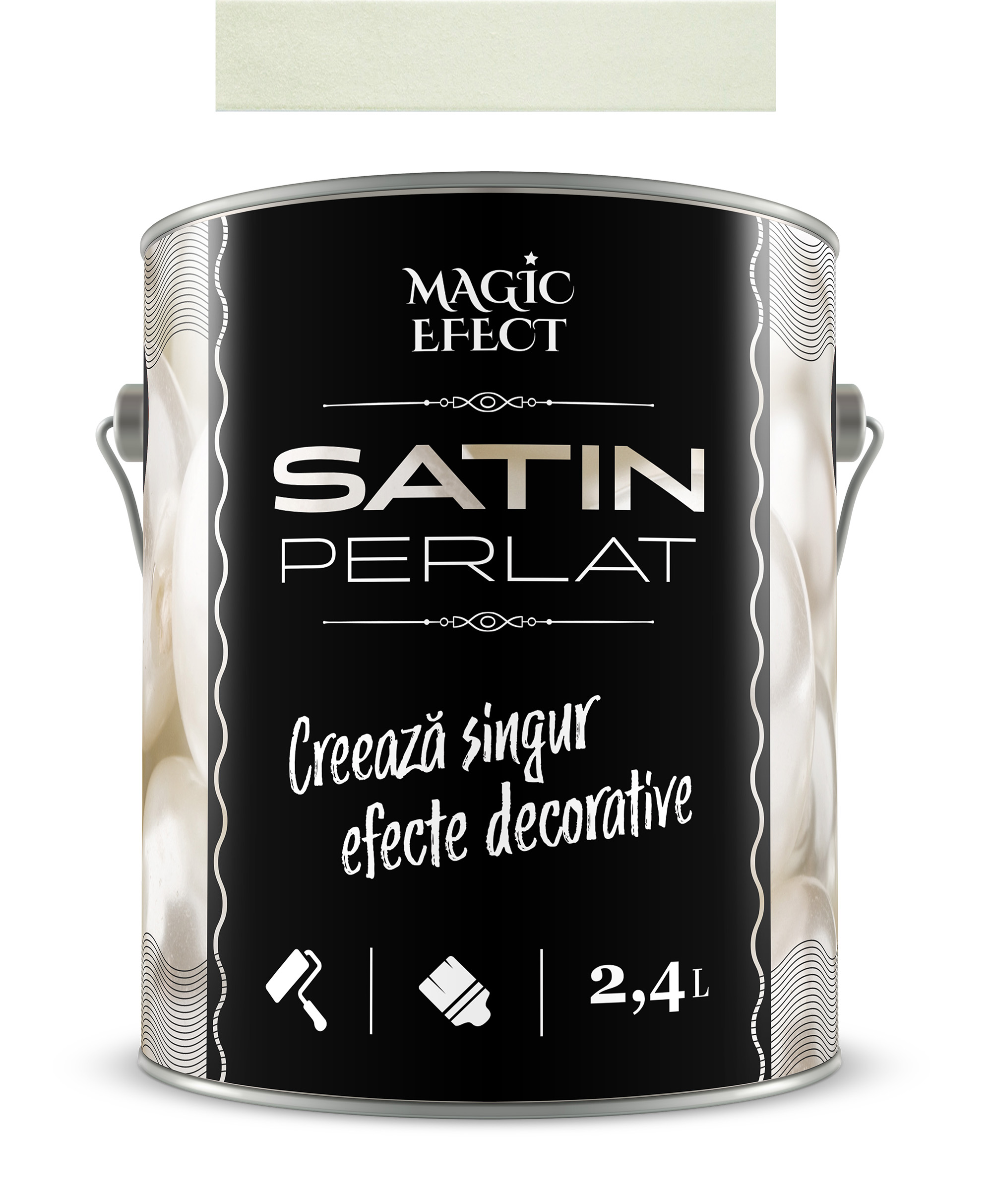 Vopsea Magic Efect, Satin Perlat C09, 0.9L