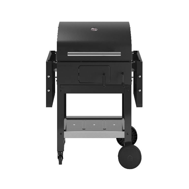 Gratar carbune GOODHOME Etowah, 144.6 x 70 x 118.4 cm, negru