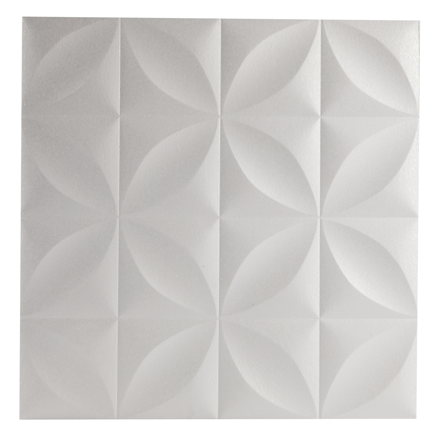 Plafon Decorativ Polistiren, Ts02, 50 x 50 cm, 15 mm, 1Mp/Pachet Decosa
