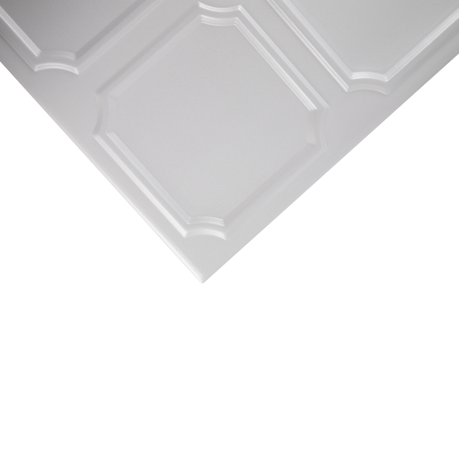 Plafon Decorativ Polistiren, Barok, 50 x 50 cm, 4 mm, 2Mp/Pachet  Decosa