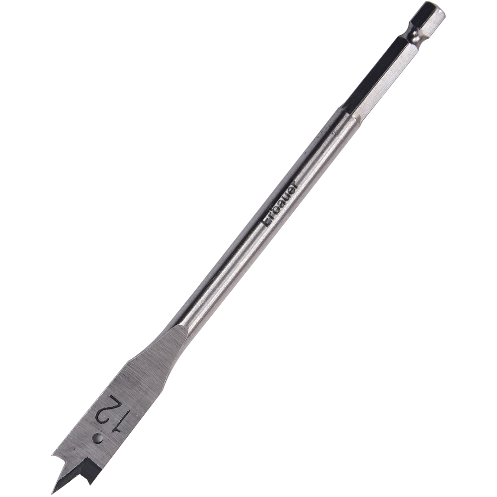 Burghiu plat lemn Erbauer, 12 x 152 mm