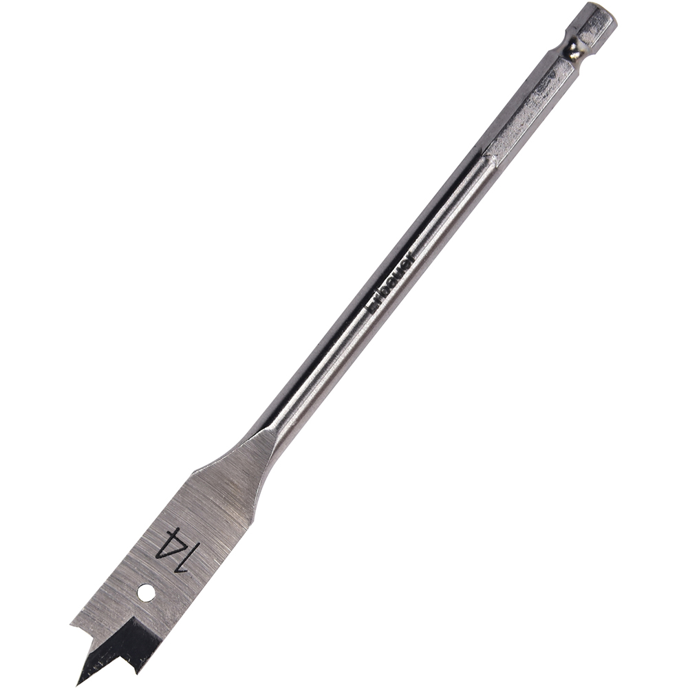 Burghiu plat lemn Erbauer, 14 x 152 mm
