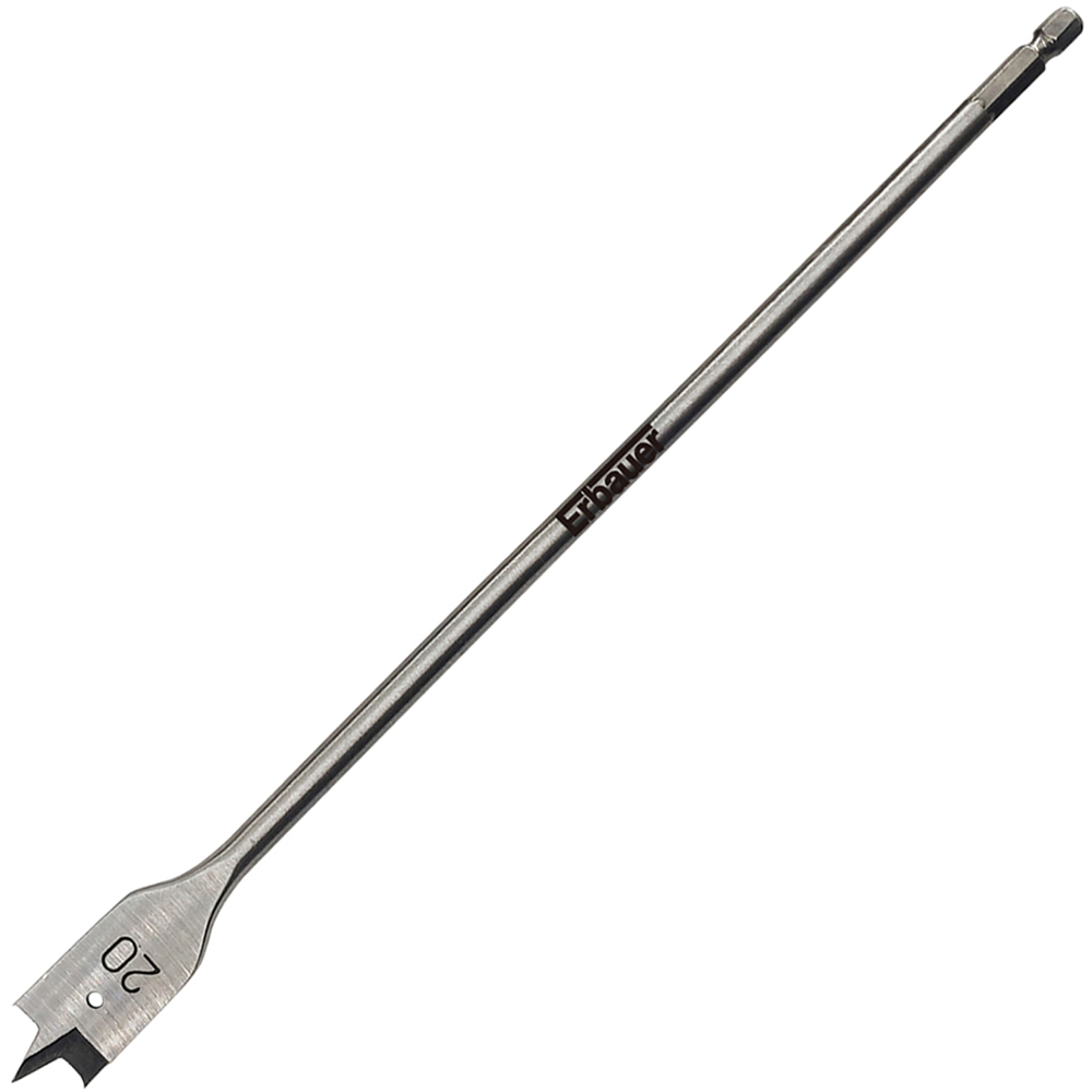 Burghiu plat lemn Erbauer, 20 x 300 mm