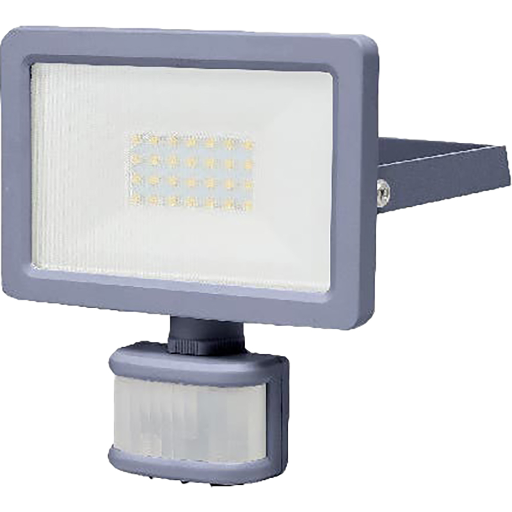 Proiector LED cu senzor de miscare GOODHOME Lucan, 20 W, 1600lm, IP65, 6000K, gri