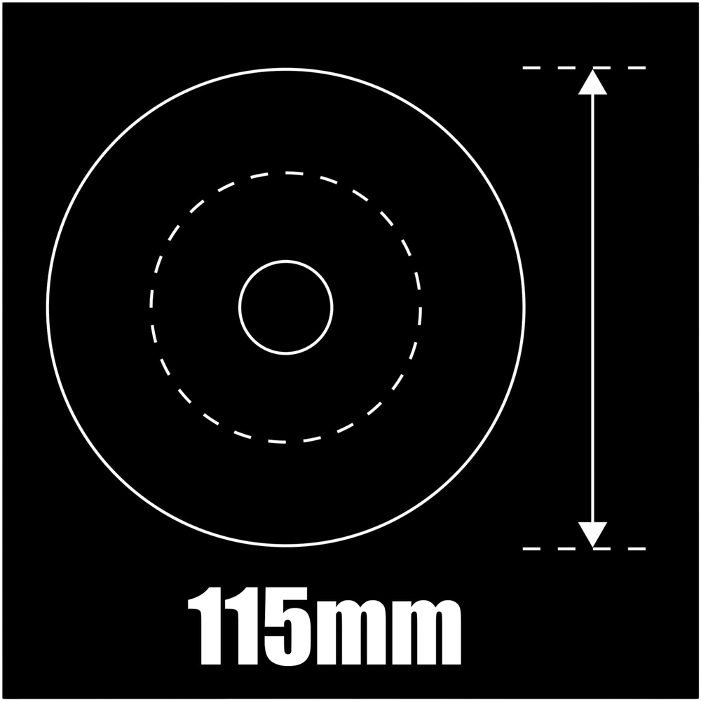 Disc polizare MAC ALLISTER, 115 x 6 mm, pentru metal