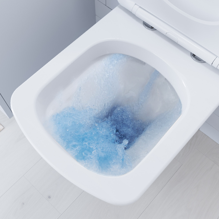 Vas WC suspendat GoodHome Levanna, ceramica, 36 x 50 x 35.5 cm, capac SoftClose, alb