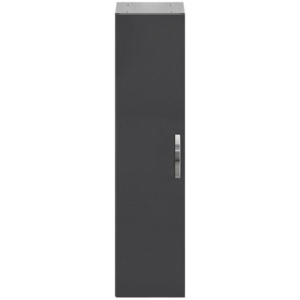 Dulap baie Aruna, 27.5 x 32 x 112 cm, gri inchis