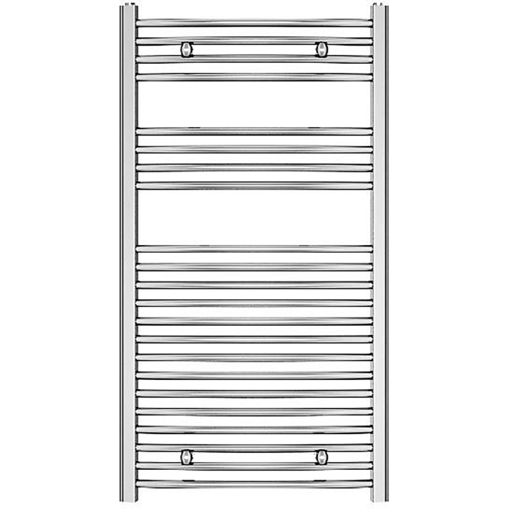 Calorifer baie portprosop FLOMASTA, 1100x600 mm, crom