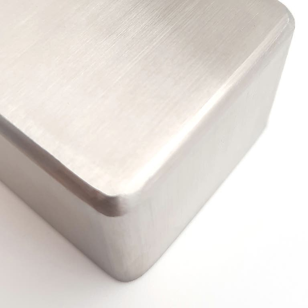 Capat mana curenta patrata 5 x 4 cm, inox