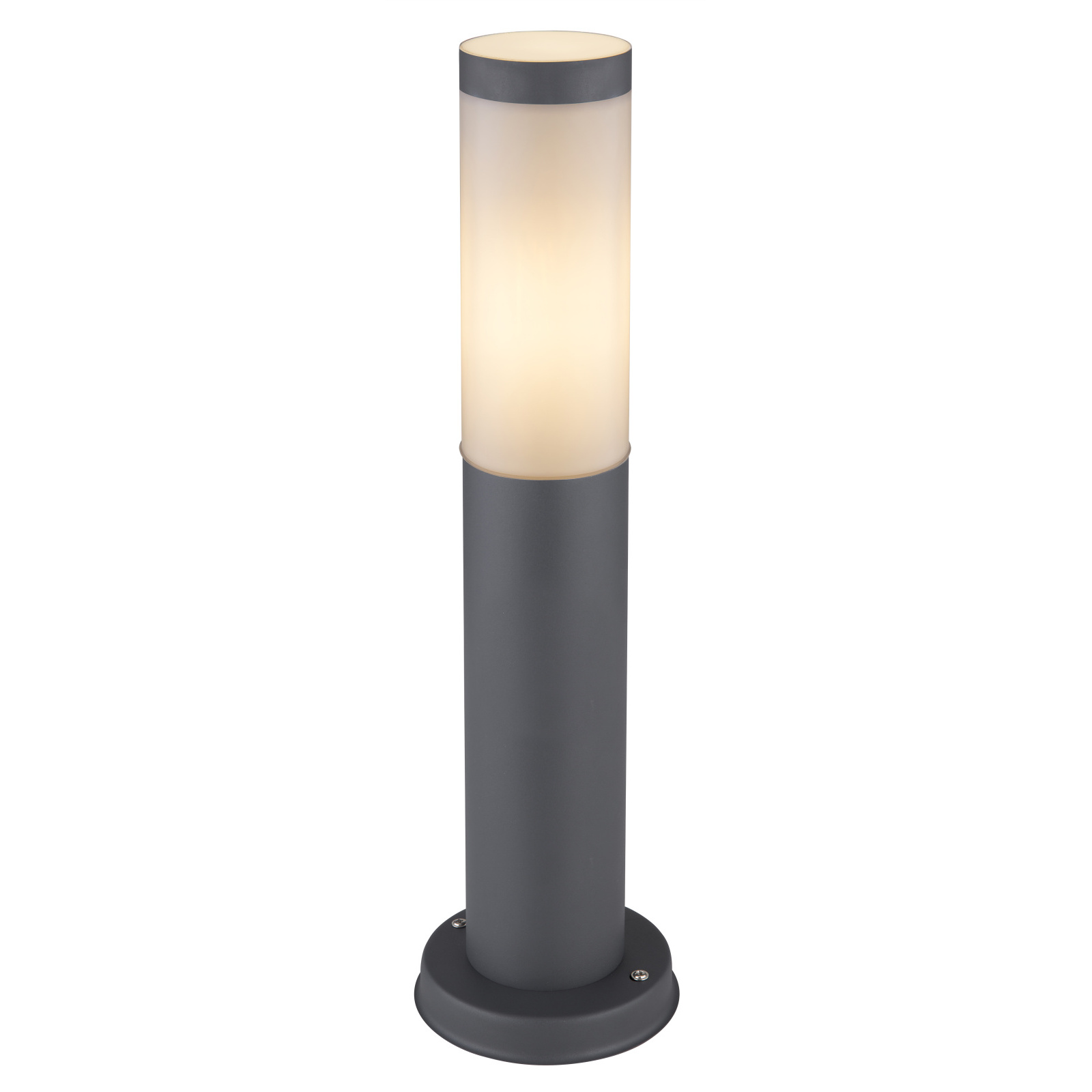Lampa de exterior GLOBO Boston, E27, IP44, 30W, otel, gri