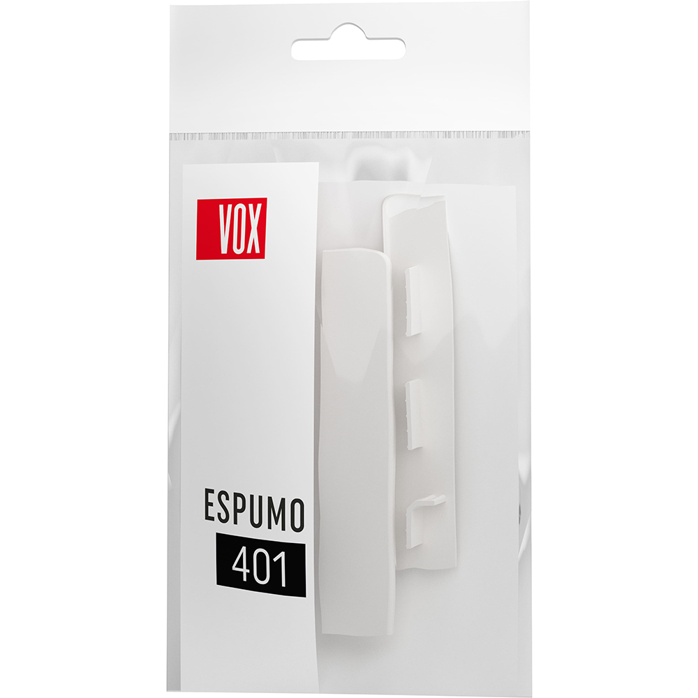 Terminatie parchet VOX Espumo ESP401, PVC, 2 bucati, alb