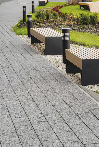 Pavaj gradina SEMMELROCK, 20 x 10 x 6 cm, gri, 50 buc/mp